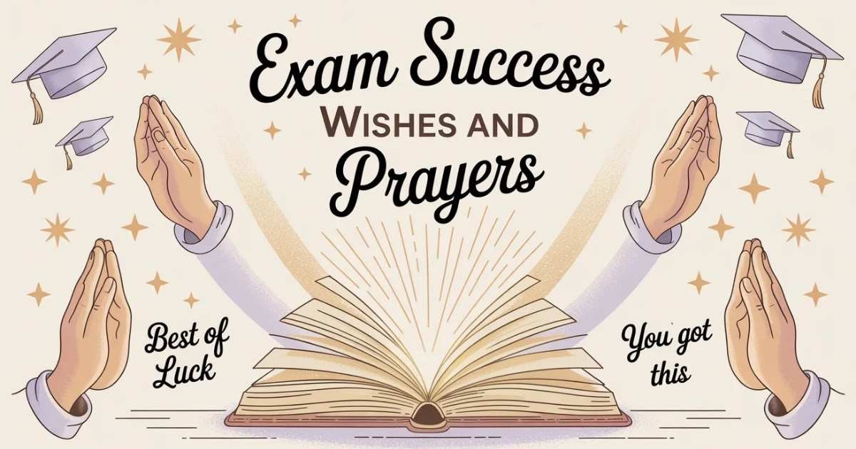 Exam Success Wishes And Prayers