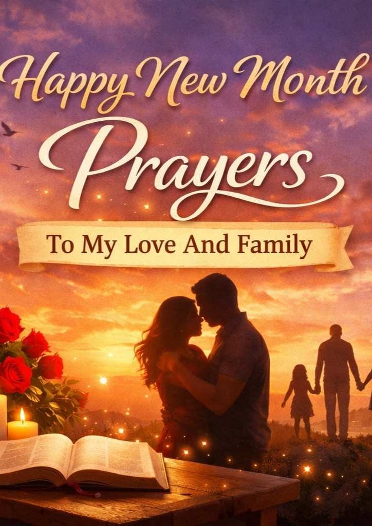 Happy New Month Prayers To My Love And Family