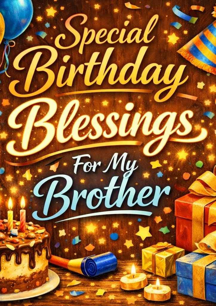 Special Birthday Blessings For My Brother