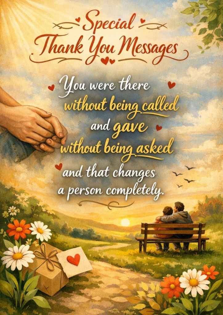 Special Thank You Messages