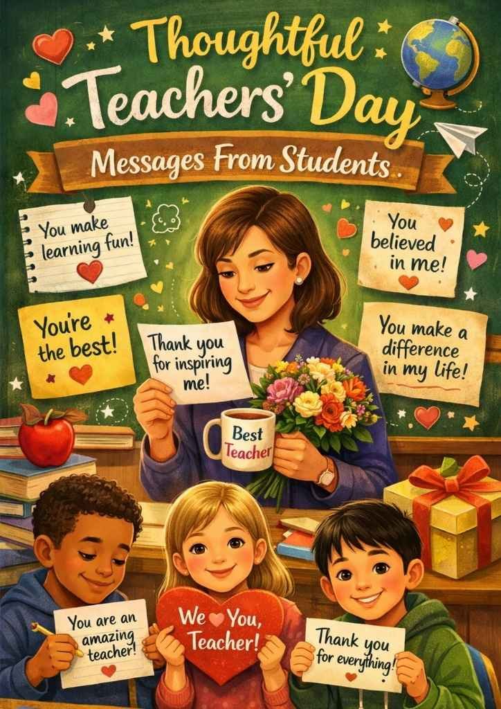 Thoughtful Teachers Day Messages From Students