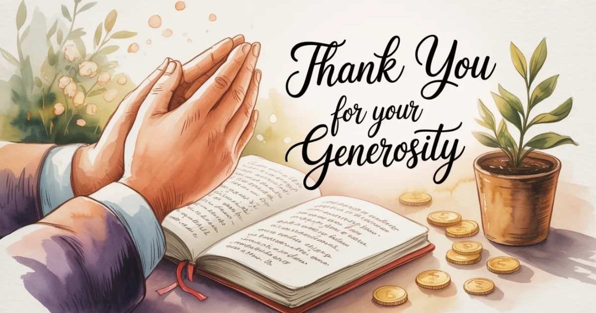 prayer For Someone Who helped you financially