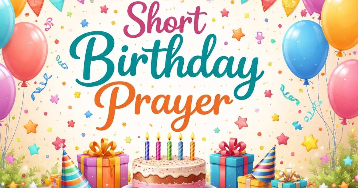 short birthday prayer