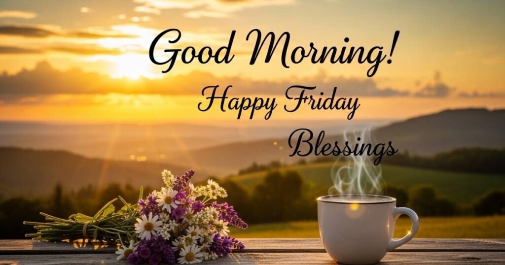 Good Morning! Happy Friday Blessings