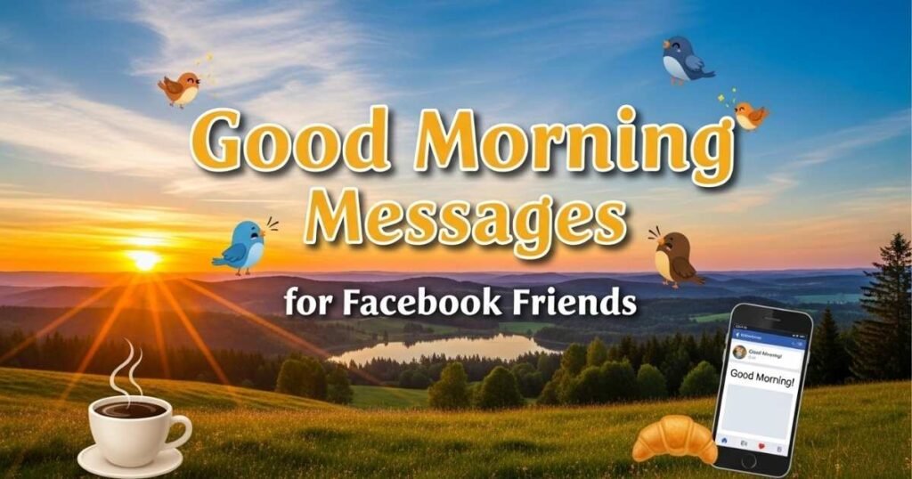 Good Morning Messages for Facebook Friends