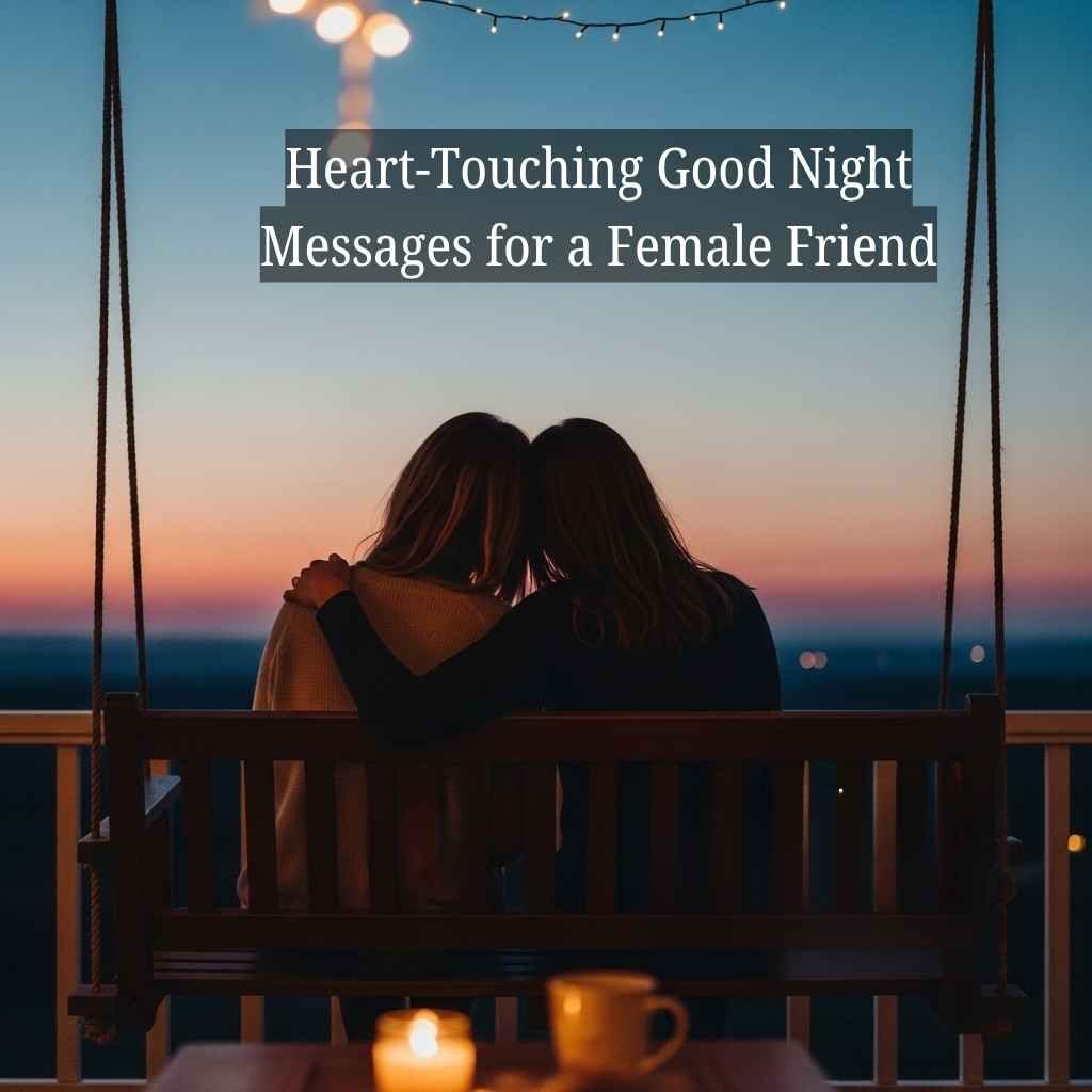 Heart-Touching Good Night Messages for a Female Friend