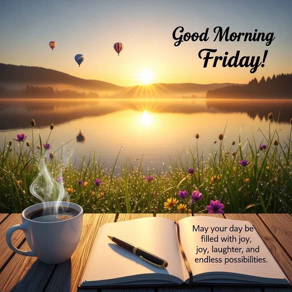 Inspiring Good Morning Friday Wishes