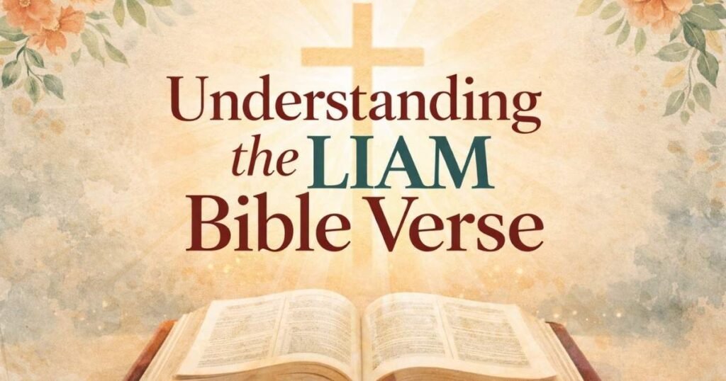 Understanding the LIAM Bible Verse