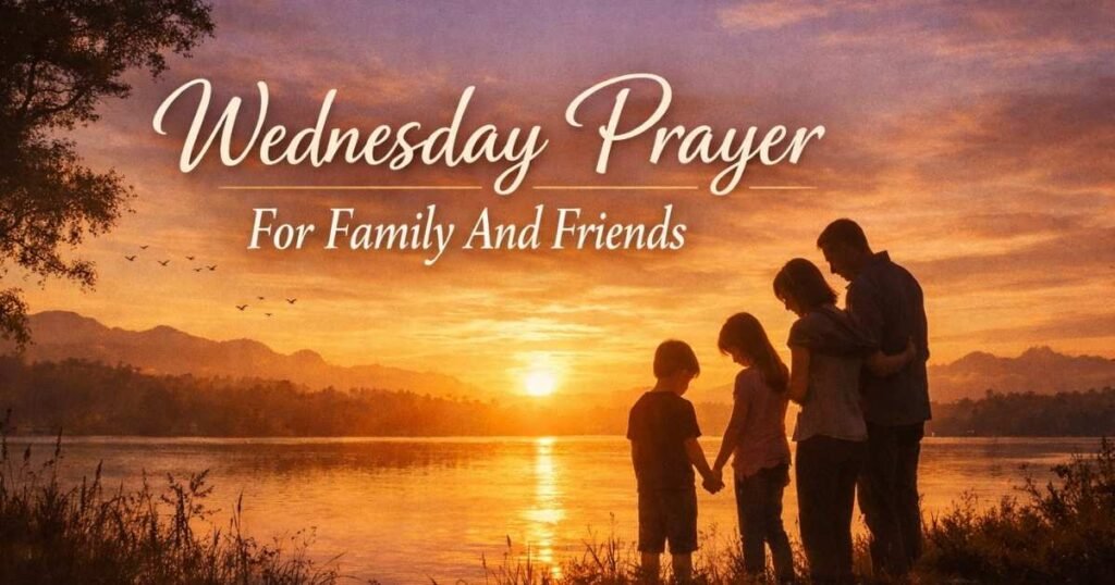 Wednesday Prayer For Family And Friends