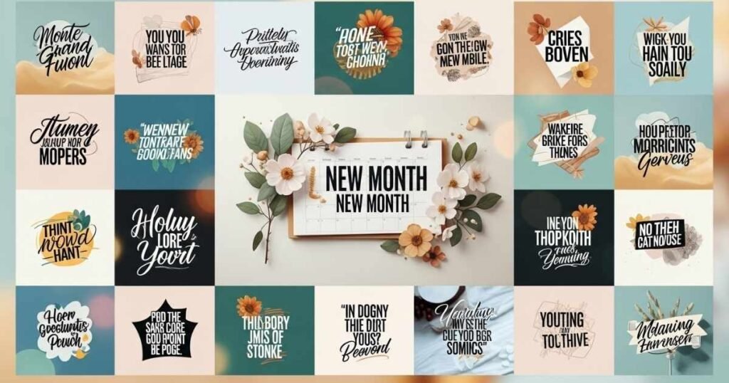 25 Motivational New Month Quotes
