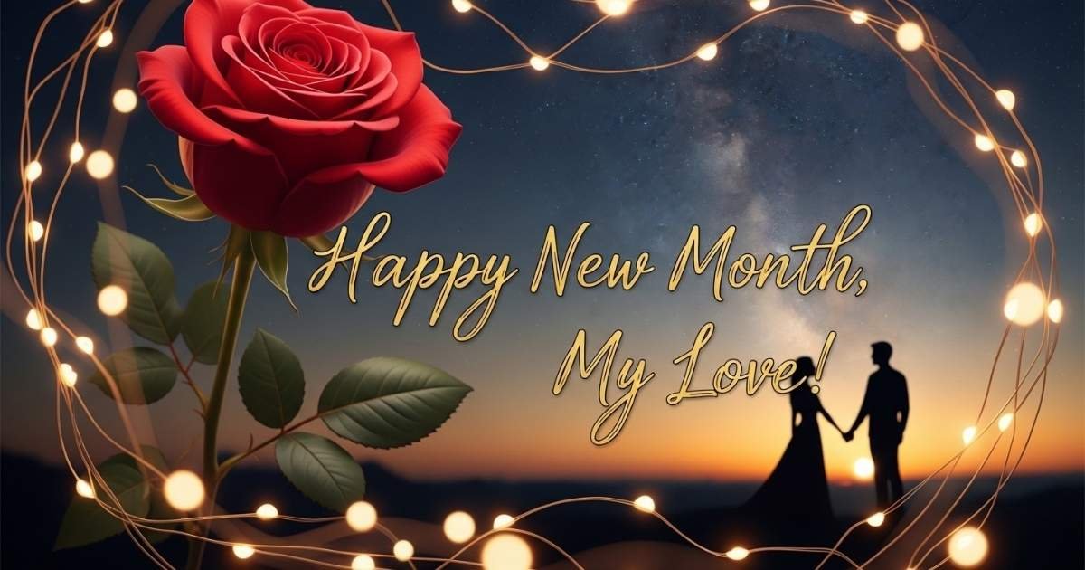 Happy New Month Message to my Love