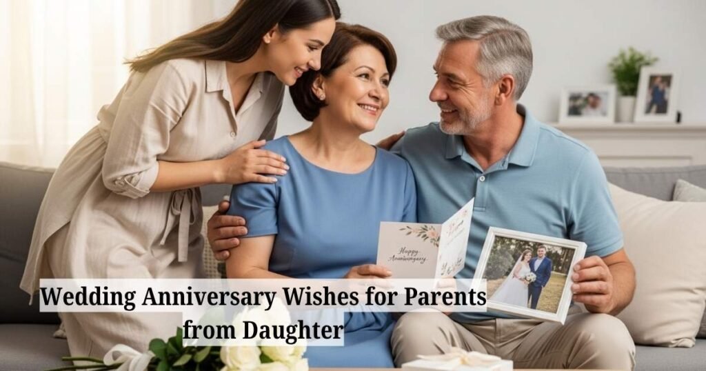 Wedding Anniversary Wishes for Parents from Daughter