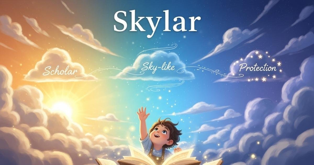 What does the name Skylar mean
