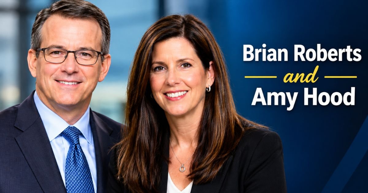 Brian Roberts and Amy Hood