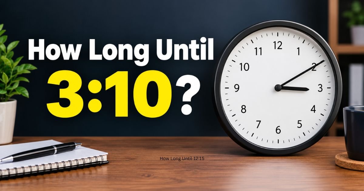 How Long Until 3:10